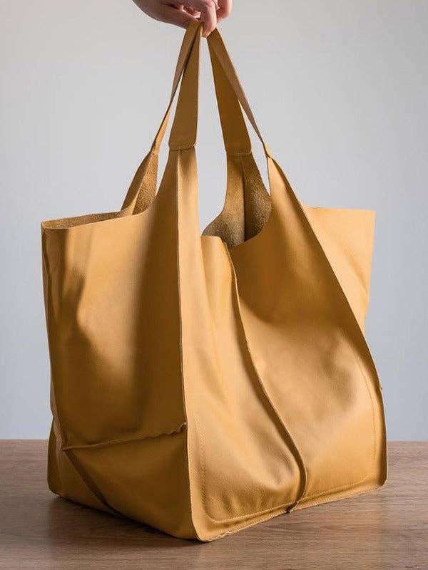 Split-Joint Tote Bags Handbags