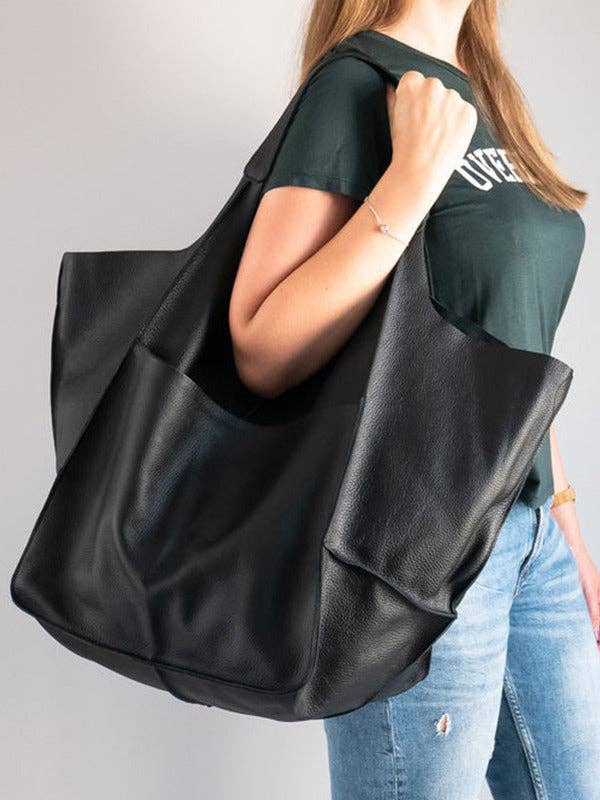 Split-Joint Tote Bags Handbags