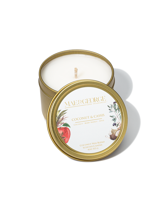 Coconut & Cassis Travel Candle